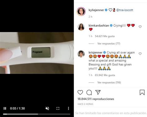 Kylie Jenner Confirma Su Segundo Embarazo