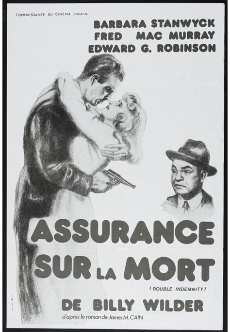 Double Indemnity (1944) - Poster FR - 1810*2610px