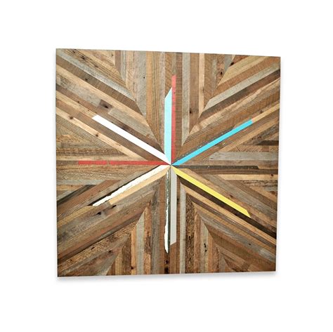 Reclaimed Wood Wall Art - Etsy