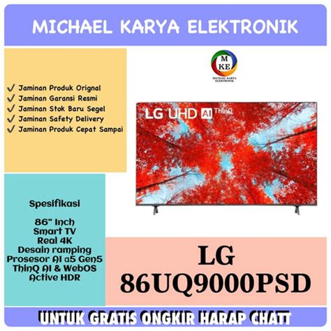 Jual LG 86UQ9000PSD LED 4K TV LG 86UQ9000 4K UHD SMART TV 86 Inch 4K