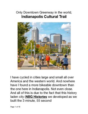 Fillable Online Assessment Of The Impact Of The Indianapolis Cultural