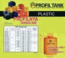 Jual Tangki Air Tandon Toren Profil Tank TDA 550L 500 Liter Kuning