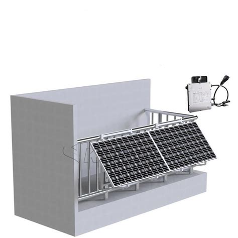 Home On Grid Mini Solar System Easy Solar Panel Kit With Micro Inverter