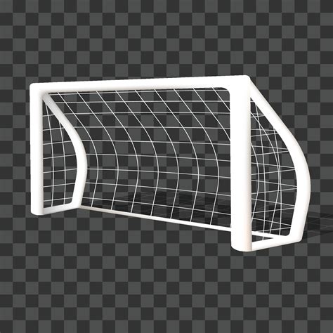 Vector Football Goal Isolated On A Tranparention Background