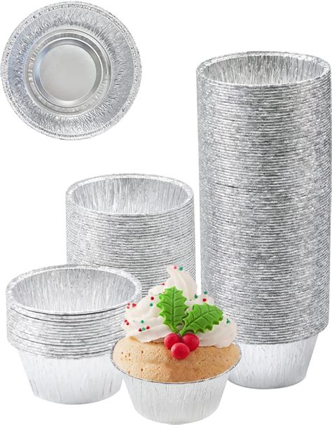 Amazon Aluminum Foil Baking Cups Pcs Supphous Oz Disposable