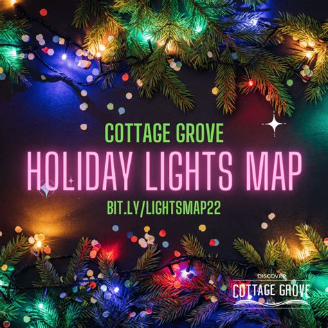 Holiday Lights Map Discover Cottage Grove Mn