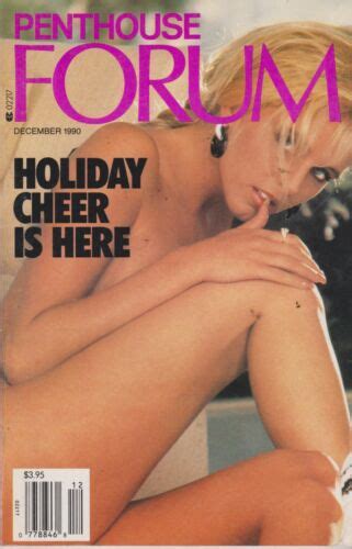 PENTHOUSE FORUM MAGAZINE DECEMBER 1990 A VOL 20 NO 12 Nude Sex