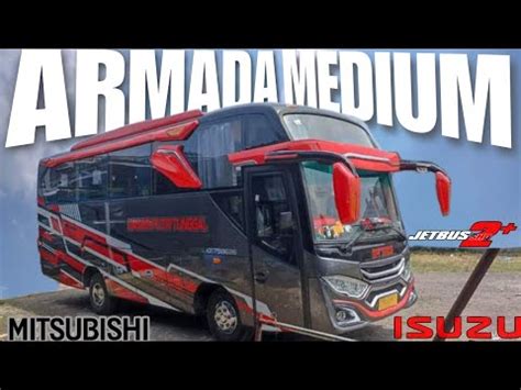 Dijual Armada Medium Bus Siap Pakai Mitsubishi Canter Isuzu Nqr