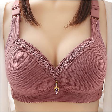 Elainilye Fashion Wireless Bra For Women Thin And Seamless Large Chest