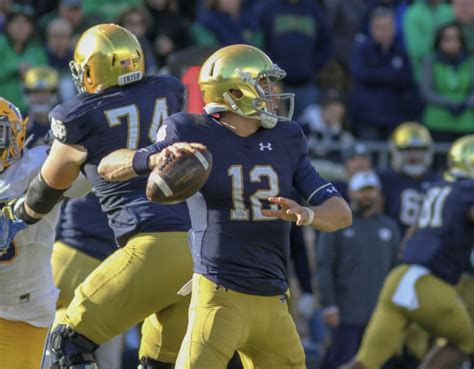 Sporting News Names Notre Dame Qb Ian Book A Top Player For