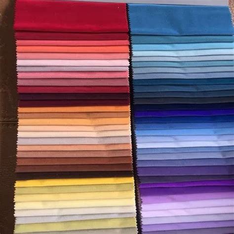 Plain Solids Polyester Satin Fabric Multicolour At Rs 30 Meter In Delhi