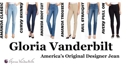 Gloria Vanderbilt Jeans Make A Stylish Statement In These Women S Trendy Denim Amanda Jeans