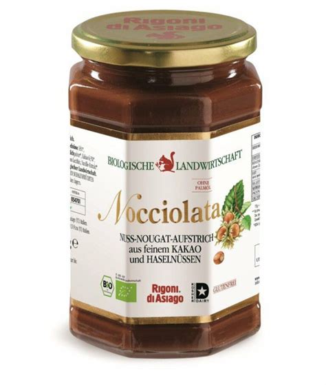 Rigoni Di Asiago S R L Nocciolata Bio Nuss Nougat Aufstrich 6 X 700g