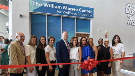 University Of Mississippi Mba 2023 William Magee Center For Wellness