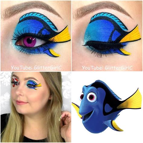 Dory X Feat Nemo Make Up By Glittergirlc Youtube Findingnemo