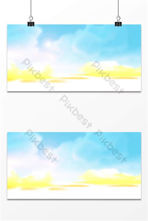 Simple Cartoon Landscape Background Backgrounds | PSD Free Download - Pikbest