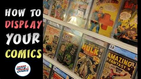 How To Make An Awesome Comic Book Display Diy Comics Book Wall