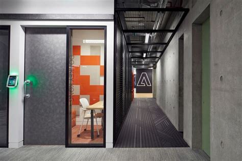 Adobe’s New London Office Features Industrial Yet Colorful Interior and