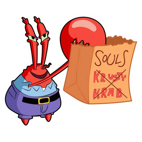 Mr Krabs Money Bag