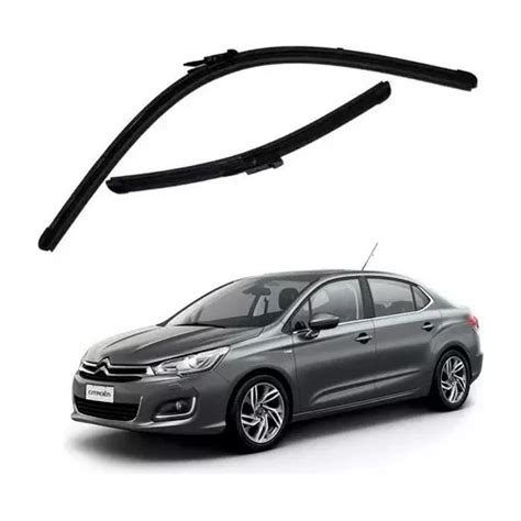 Kit Palhetas Limpador Parabrisa Citroen C4 Lounge 2013 Atual