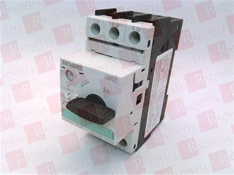 3rv1021 1ka10 Molded Case Circuit Breaker By Furnas Electric Co