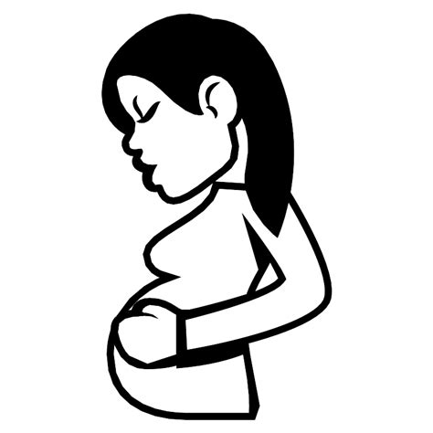 Pregnant Woman Vector Svg Icon Svg Repo