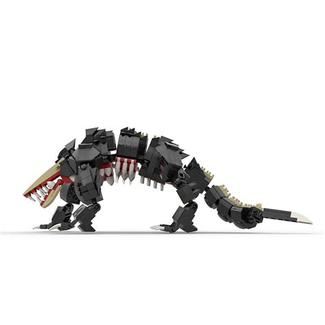 Collections MOCBRICKLAND MOC-89743 Monster SCP-682 Hard-To-Destroy Reptile - MOULD KING™ Block ...