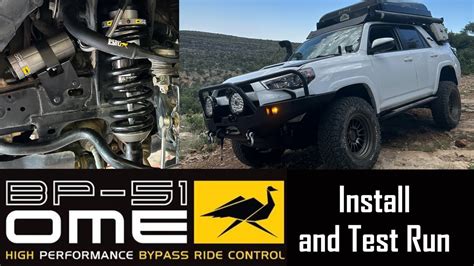 Arb Old Man Emu Bp Suspension Install And Test Run Toyota Runner