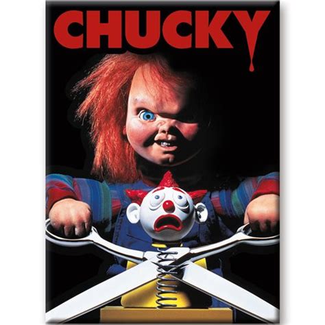 Childs Play Chucky Scissors Flat Magnet Entertainment Earth