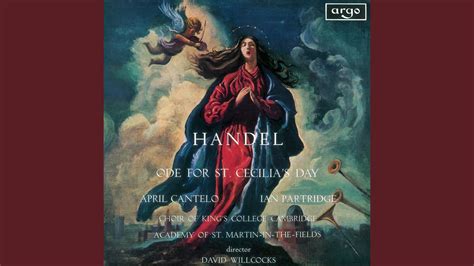 Handel Ode For Saint Cecilia S Day HWV76 Sharp Violins Proclaim