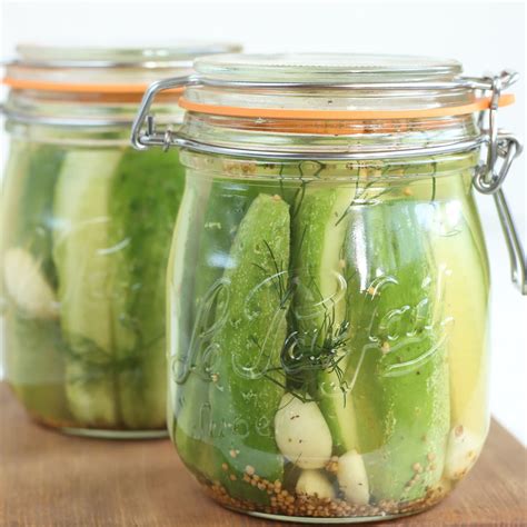 Quick And Easy Refrigerator Dill Pickles A Farmgirl S Kitchen