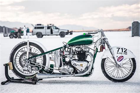 Salt In The Blood Tyler Malinky And His ‘poison Ivy 55 Triumph T110