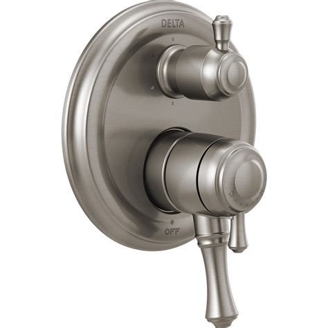 Delta Traditional 17 Valve Trim 6 Setting Integrated Diverter Stainless Steel Valve Sold