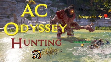 [assassin S Creed Odyssey] Steropes The Lightning Bringer Bay Of Nobody Youtube