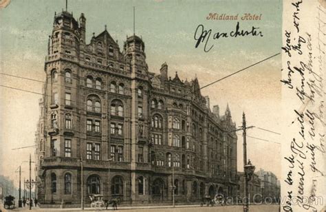 Midland Hotel Manchester, United Kingdom Greater Manchester Postcard