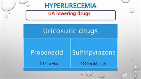 Hyperuricemia Ppt