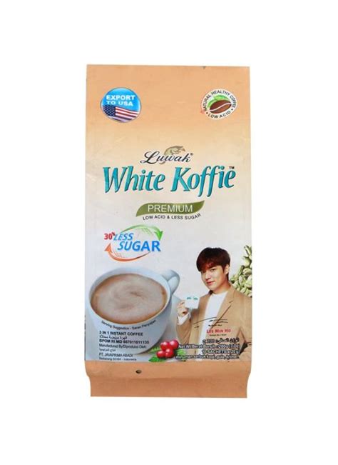 Luwak White Koffie Less Sugar Isi 10 Lazada Indonesia