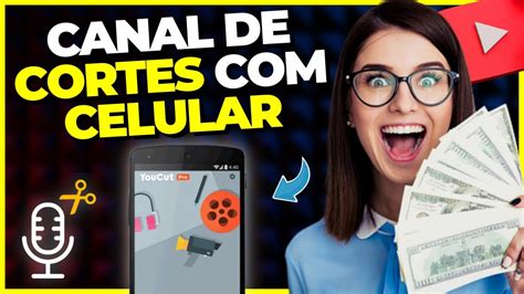 Como Criar Um Canal De Cortes De Podcast Pelo Celular Canal Dark Pra