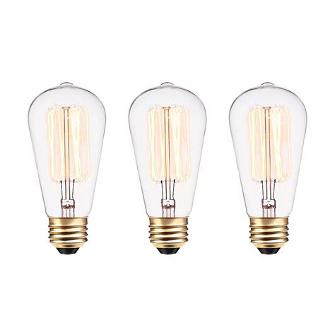 Globe Electric Edison Vintage 60w Incandescent S60 Squirrel Cage