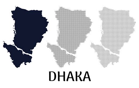 Dhaka Map Vector Download Frebers