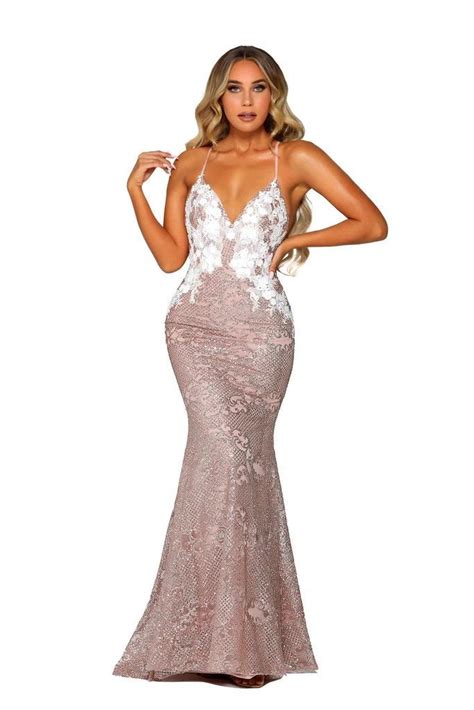 Rose Ivory Portia And Scarlett 6396 Prom Formal Long Gown For 699 0