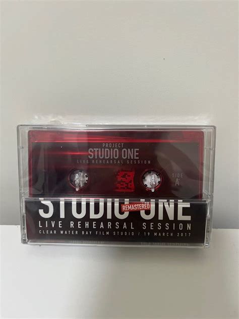 全新 Naked and Lay cassette 錄音帶 Studio one Live rehearsal session 興趣及遊戲