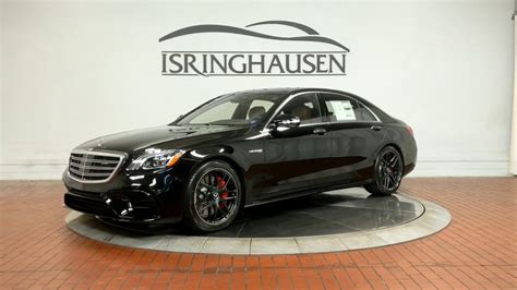 2020 Mercedes Benz S Class Amg S 63 In Black 517173 Youtube