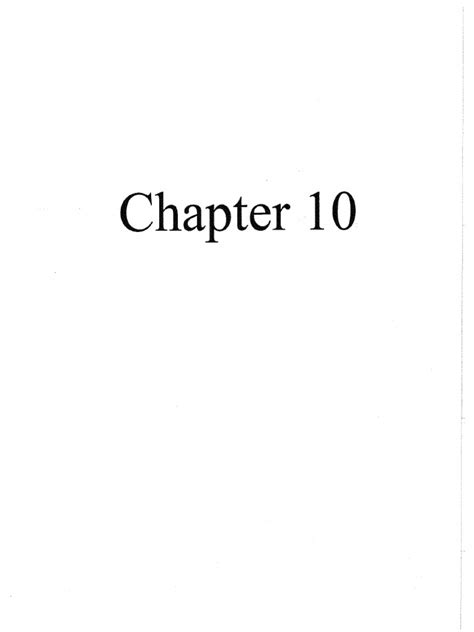 Chapter 10 PDF | PDF