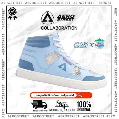 Jual SEPATU AEROSTREET X LE MINERALE 37 44 ORIGINAL Limited Edition