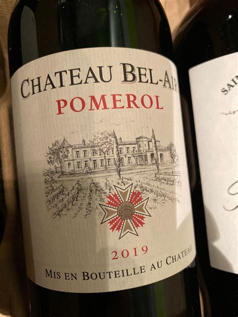 2021 Château Bel Air Pomerol France Bordeaux Libournais Pomerol