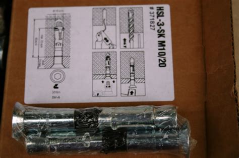 HSL 3 SK M10 20 2 Stk Schwerlastanker Von HILTI Koske Werkzeughandel