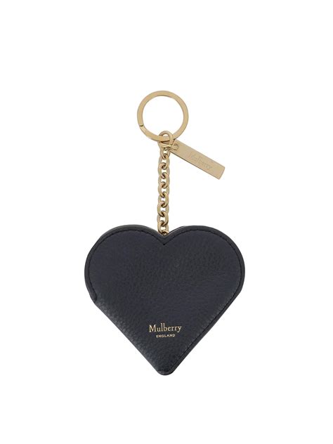 Key Holders Mulberry Heart Portrait Grain Leather Keyring Rk5408205u135