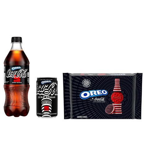 Coca Cola Zero Sugar Oreo Limited Edition Sandwich Cookies 10 68oz 7