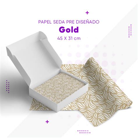 Papel Seda Gold Creativeprint